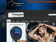Tablet Screenshot of fotoexperten.no